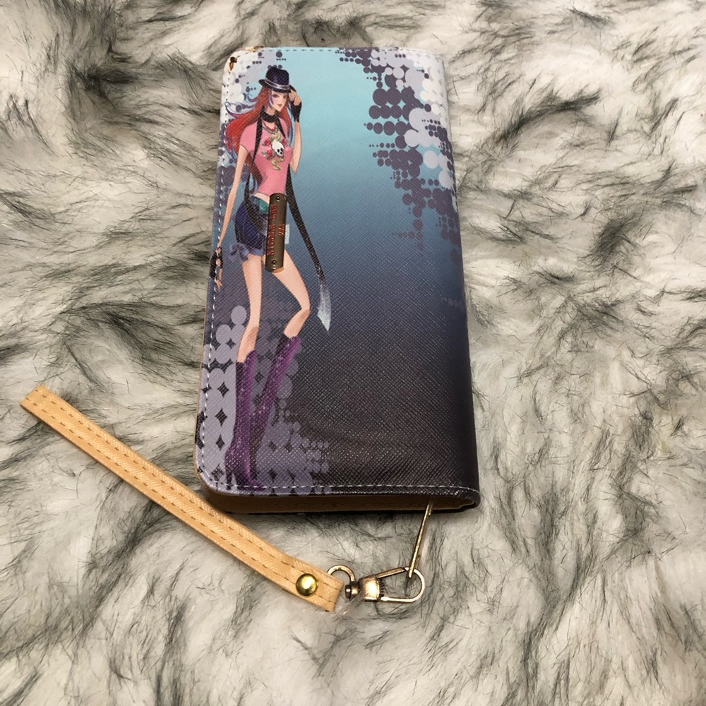 Nicole Lee Vintage Wristlet/Clutch/Wallet